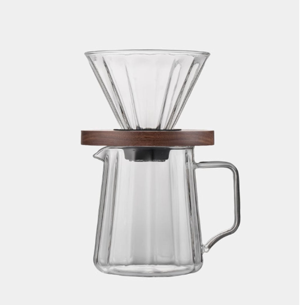 Black Walnut Coffee Brewing Set