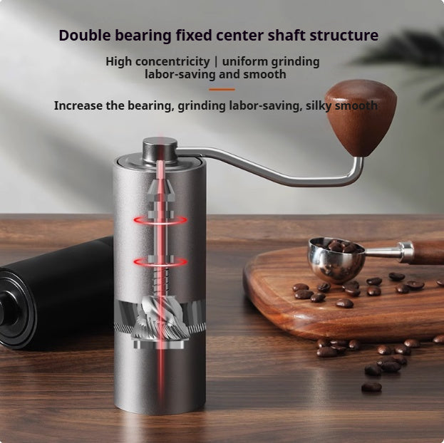 Hand crank coffee bean grinder Hand crank coffee bean grinder CNC small portable hand crank coffee bean grinder