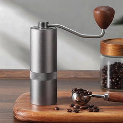 Hand crank coffee bean grinder Hand crank coffee bean grinder CNC small portable hand crank coffee bean grinder