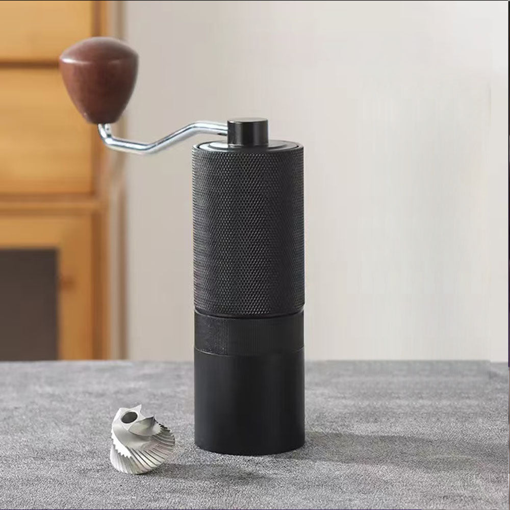 Hand crank coffee bean grinder