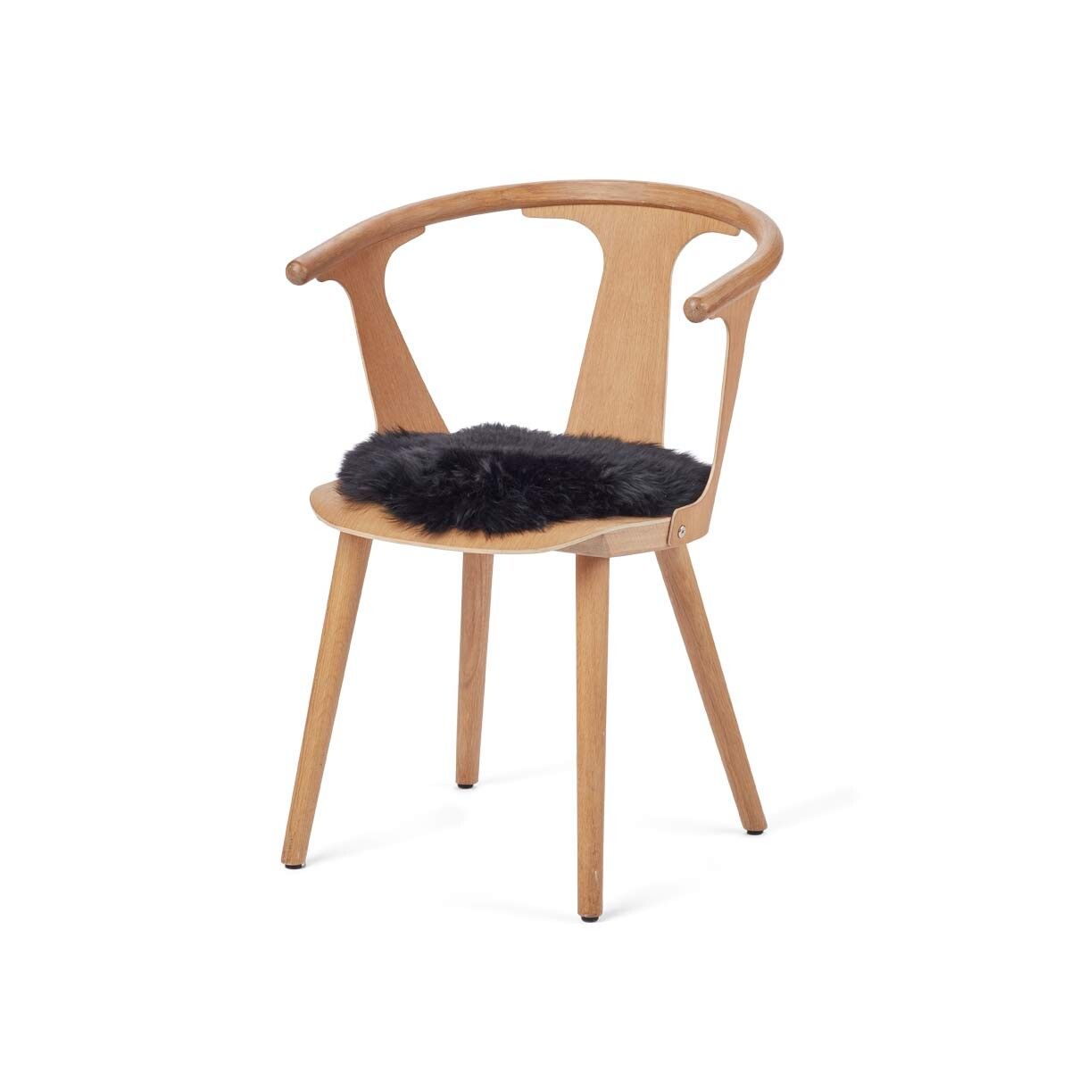 Premium Sheepskin Chair Cushion | Long Hair | New Zealand | Depth 38cm