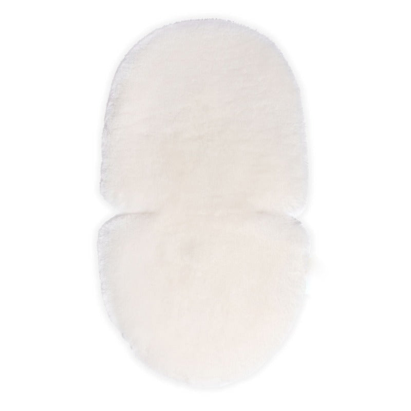 Sheepskin Pram Style Liner | White Shorn Hair